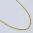 Cadena Veneciana 1.55gr / 45.5cm / 0.7mm Oro Amarillo +3 18K %