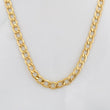 Cadena Cubana 8.2g / 60cm / 4.28mm Oro Amarillo 18K