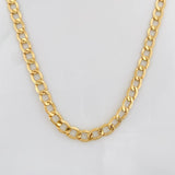 Cadena Cubana 8.2g / 60cm / 4.28mm Oro Amarillo 18K