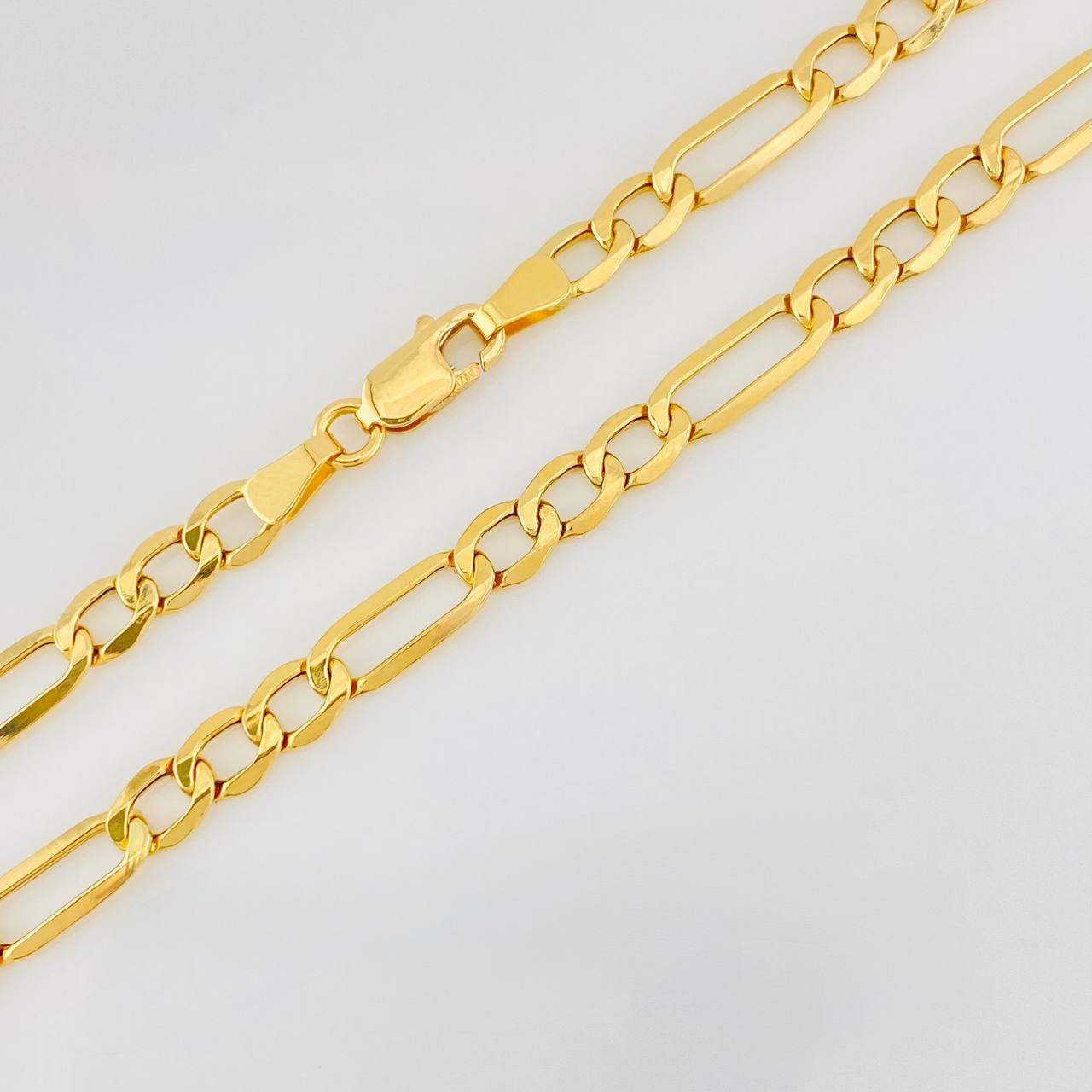 Cadena Figaro 7.75g / 60cm / 4.51mm Oro Amarillo 18K