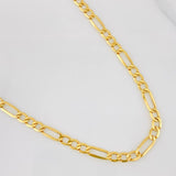 Cadena Figaro 7.75g / 60cm / 4.51mm Oro Amarillo 18K