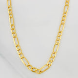Cadena Figaro 7.75g / 60cm / 4.51mm Oro Amarillo 18K