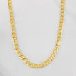 Cadena Cubana 10.7g / 55cm / 5.29mm Oro Amarillo 18K