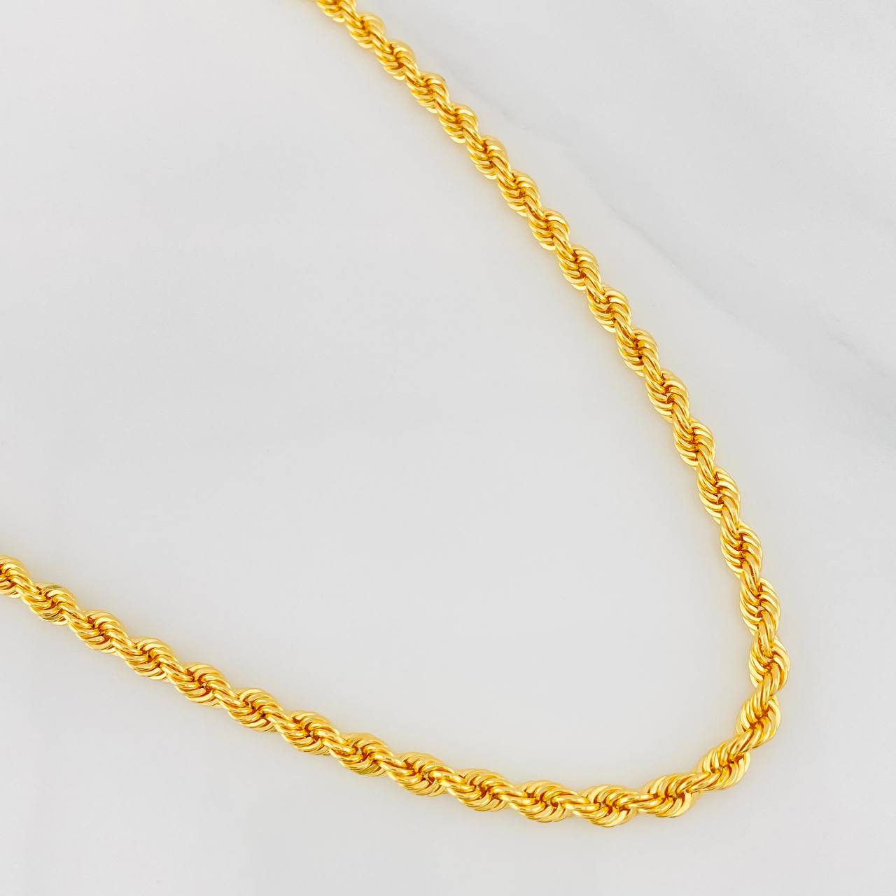Cadena Lazo 14.8g / 60cm / 4.14mm Oro Amarillo 18K