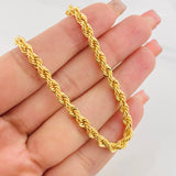 Cadena Lazo 14.8g / 60cm / 4.14mm Oro Amarillo 18K