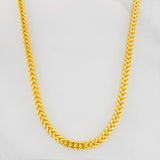 Cadena Franco 21.5g / 60cm / 3.88mm Oro Amarillo 18K