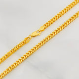 Cadena Franco 21.5g / 60cm / 3.88mm Oro Amarillo 18K