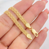 Pulso Chino 8.45g / 20cm / 6.29mm Oro Amarillo 18K