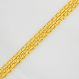 Pulso Chino 5.4g / 18cm / 4.68mm Oro Amarillo 18K