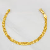 Pulso Chino 5.4g / 18cm / 4.68mm Oro Amarillo 18K