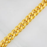 Pulso Cubano 6.6g / 20cm / 7.52mm Oro Amarillo 18K