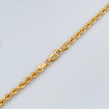 Cadena Lazo 8.6gr / 60cm / 2.9mm Oro Amarillo +3 18K &