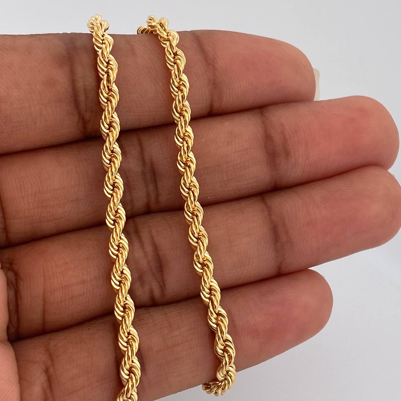 Cadena Lazo 8.45gr / 60.3cm / 3.17mm Oro Amarillo +3 18K &