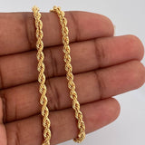 Cadena Lazo 8.45gr / 60.3cm / 3.17mm Oro Amarillo +3 18K &