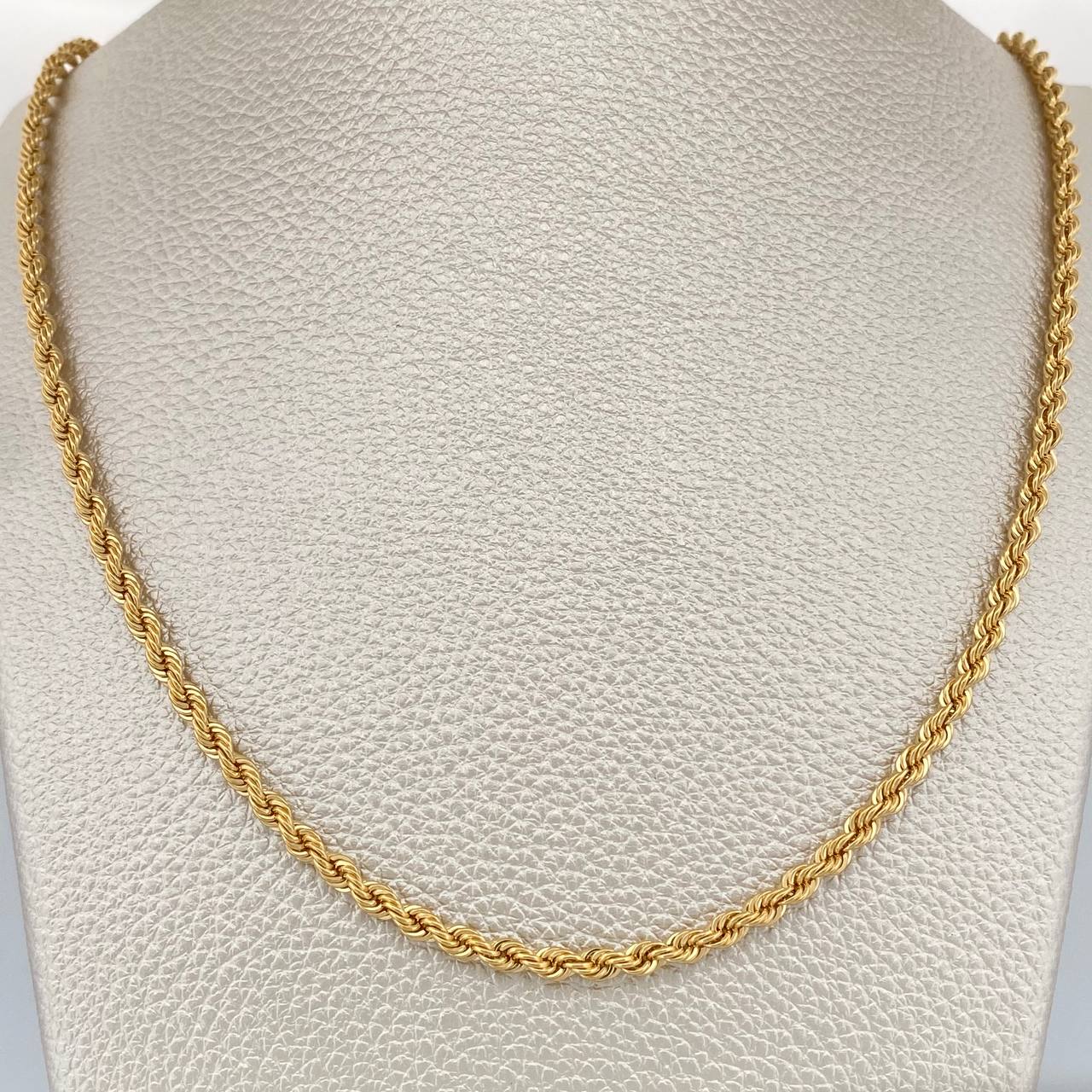 Cadena Lazo 8.45gr / 60.3cm / 3.17mm Oro Amarillo +3 18K &