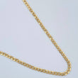 Cadena Cubana 3.05gr / 50.3cm / 1.81mm Oro Amarillo +1 18K &