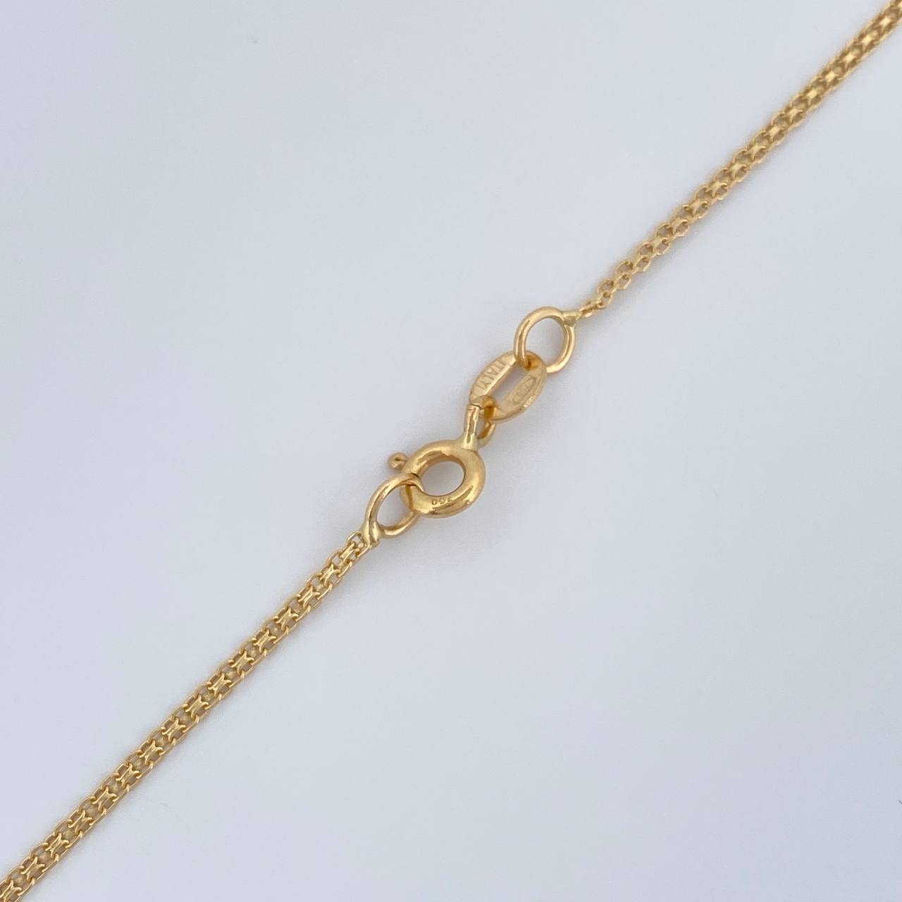 Cadena China 2.3gr / 42cm / 1.46mm Oro Amarillo +1 18K &