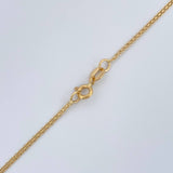 Cadena China 2.3gr / 42cm / 1.46mm Oro Amarillo +1 18K &