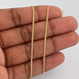 Cadena China 2.3gr / 42cm / 1.46mm Oro Amarillo +1 18K &