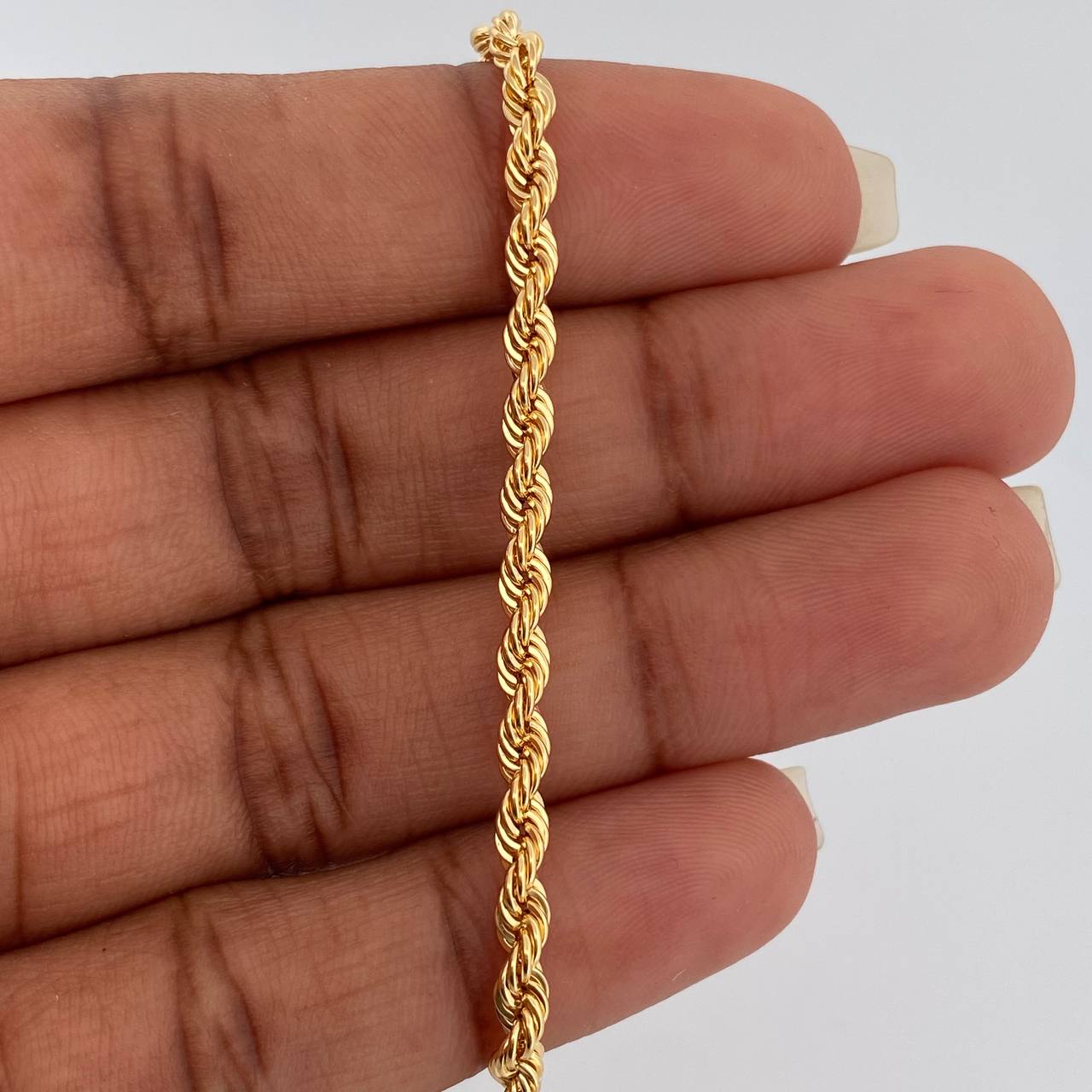 Pulso Lazo 2.8gr / 18.6cm / 3.11mm Oro Amarillo +3 18K &