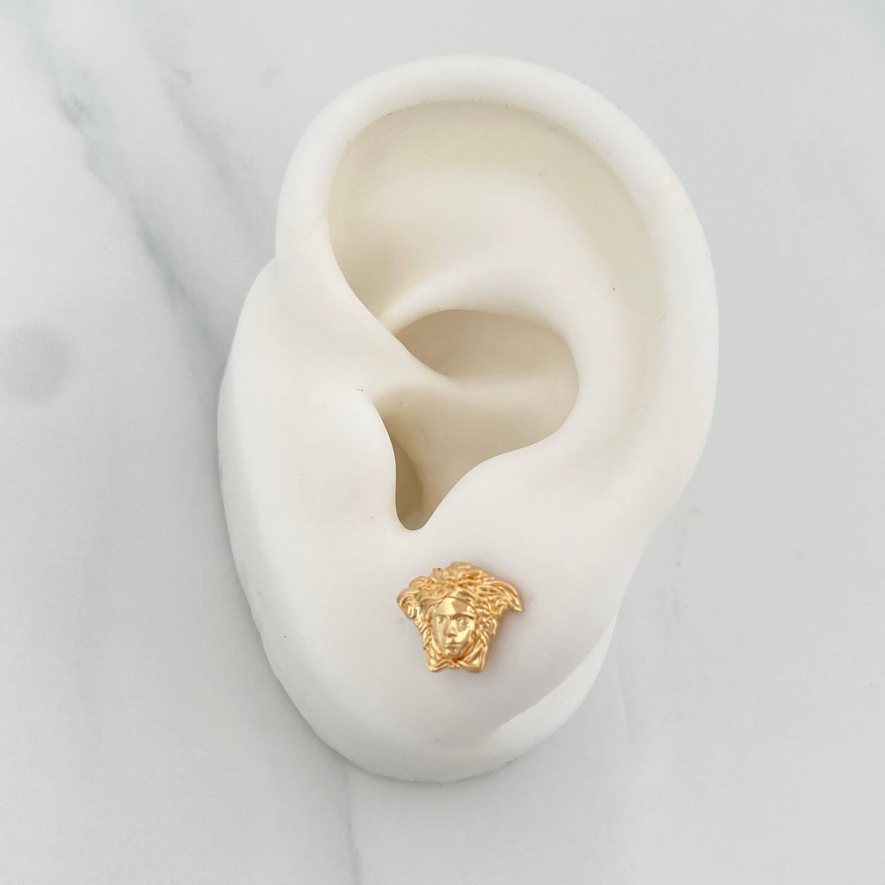Topos Medusa 1.3gr / 3.3mm Oro Amarillo 18K %
