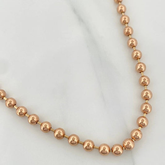 Cadena Militar 31.8 g / 71 cm / 3.65 mm Oro Rosa 18K