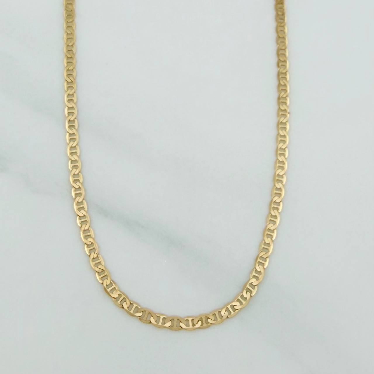 Cadena Escalera 3.2 g / 45 cm / 1.5 mm Oro Amarillo 18K