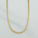 Cadena Escalera 3.2 g / 45 cm / 1.5 mm Oro Amarillo 18K