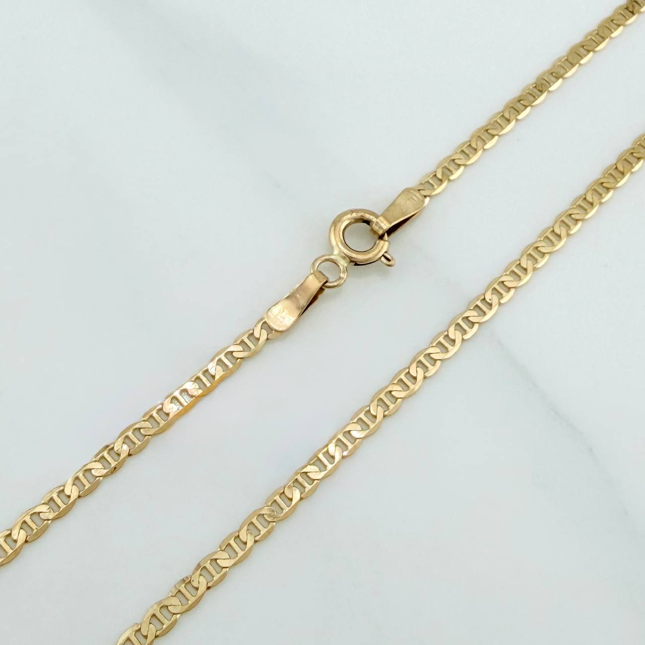 Cadena Escalera 3.2 g / 45 cm / 1.5 mm Oro Amarillo 18K