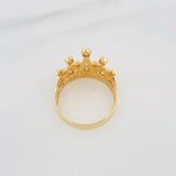 Anillo Tiara 3.3 g / T7 1/4 Dos Oros Amarillo Blanco 18K