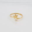 Anillo Estrella 1.45 g / T7 1/4 Oro Amarillo 18K