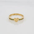 Anillo Corazon 1.7 g / T6 1/4 Oro Amarillo 18K
