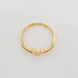 Anillo Corazon 1.7 g / T6 1/4 Oro Amarillo 18K