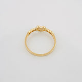 Anillo Corazon 1.7 g / T6 1/4 Oro Amarillo 18K