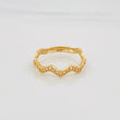 Anillo Zig Zag 1.7 g / T7 Oro Amarillo 18K