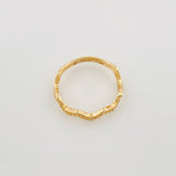 Anillo Zig Zag 1.7 g / T7 Oro Amarillo 18K