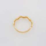 Anillo Zig Zag 1.7 g / T7 Oro Amarillo 18K