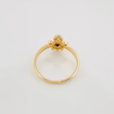 Anillo Tortuga 2.7 g / T6 3/4 Oro Amarillo 18K