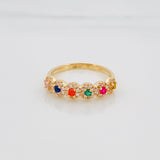 Anillo Churumbela Tupido 2.45 g / T6 1/2 Oro Amarillo 18K