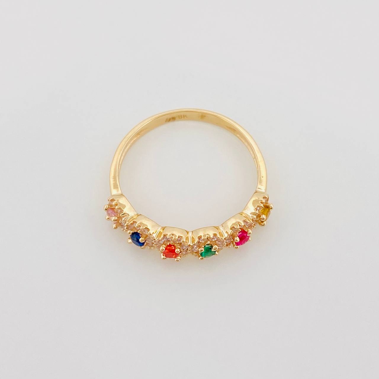 Anillo Churumbela Tupido 2.45 g / T6 1/2 Oro Amarillo 18K