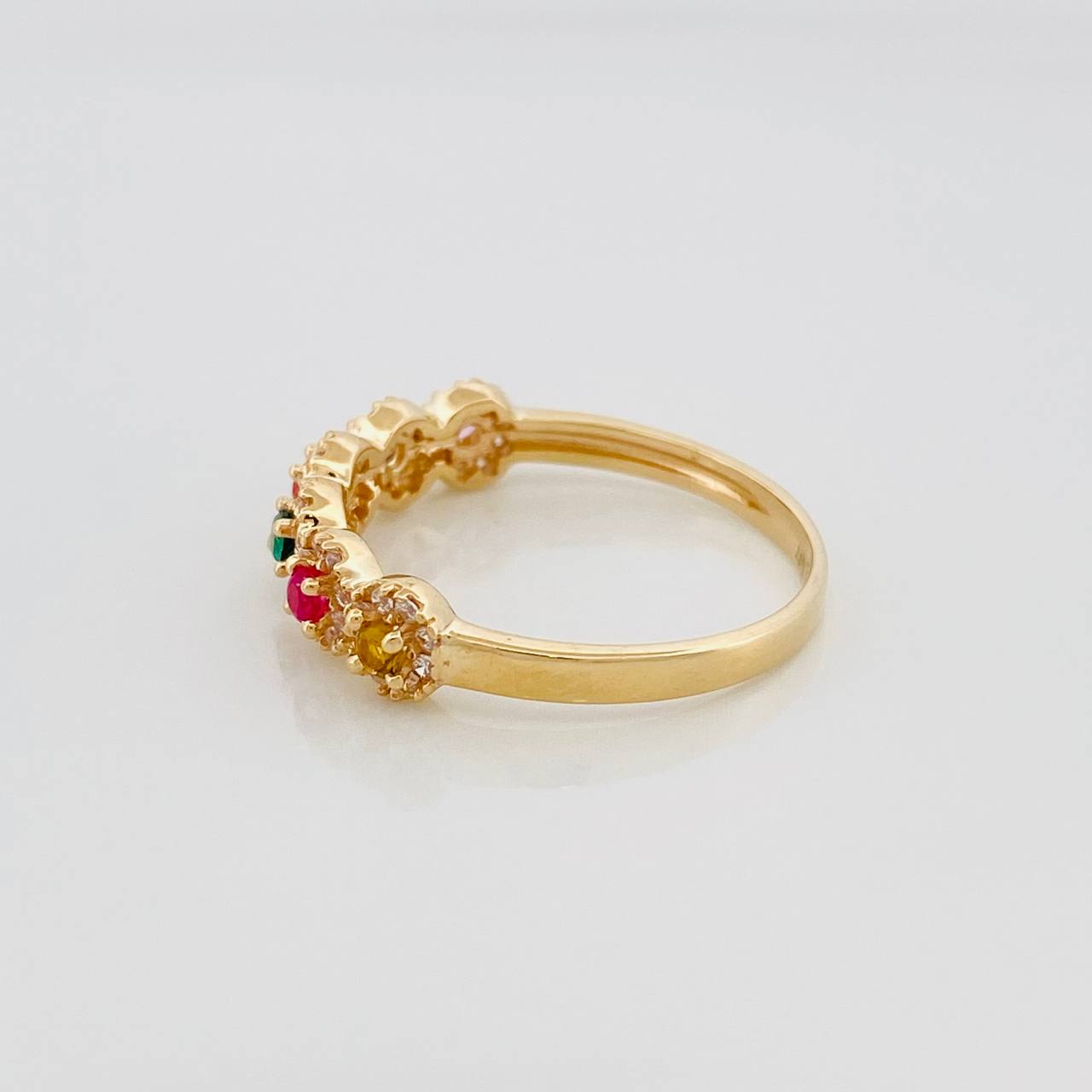 Anillo Churumbela Tupido 2.45 g / T6 1/2 Oro Amarillo 18K