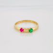 Anillo Corazon 1.85 g / T7 1/2 Oro Amarillo 18K