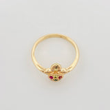 Anillo Tortuga 2.9 g / T6 1/2 Oro Amarillo 18K