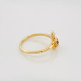 Anillo Tortuga 2.9 g / T6 1/2 Oro Amarillo 18K