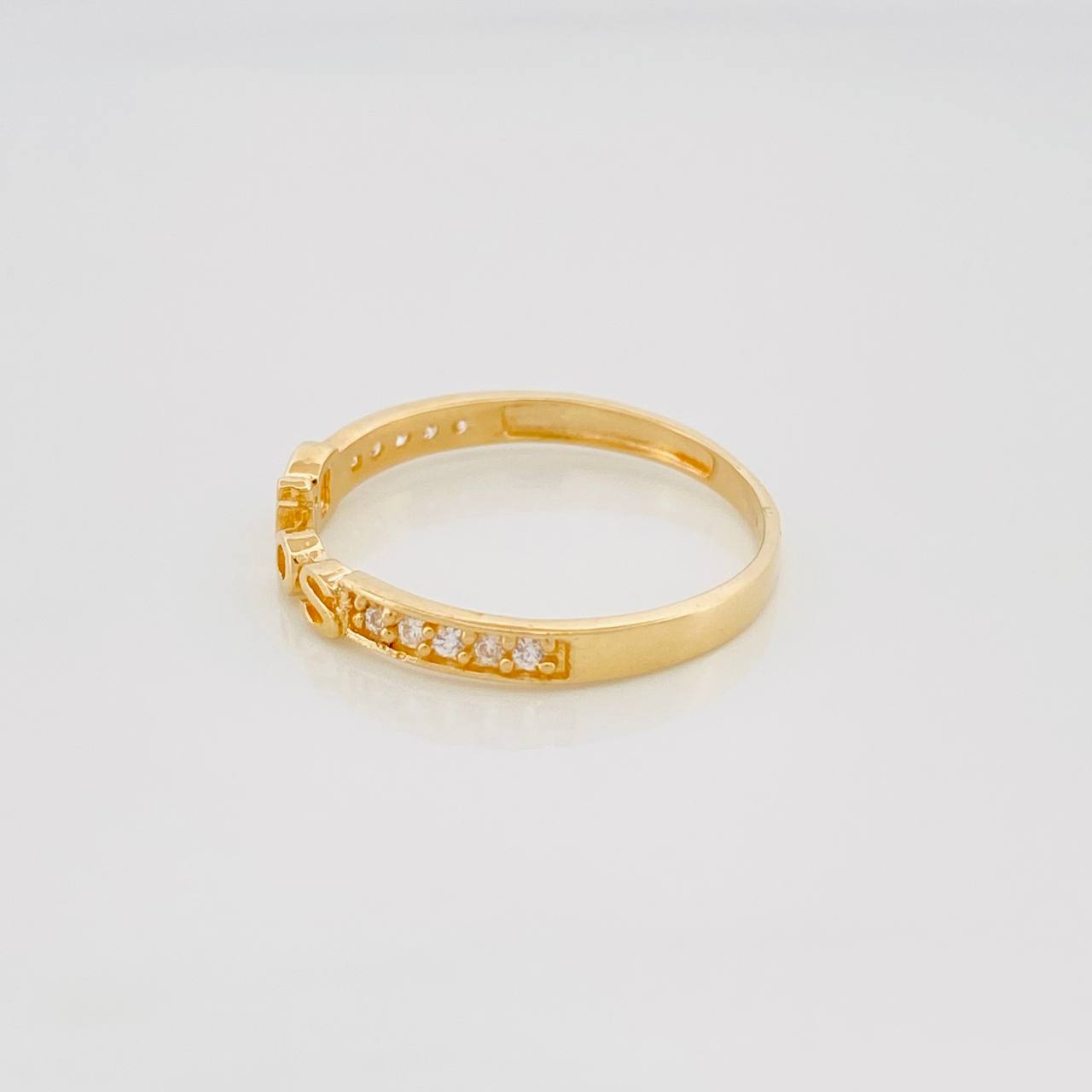 Anillo Dios 1.5 g / T7 3/4 Oro Amarillo 18K