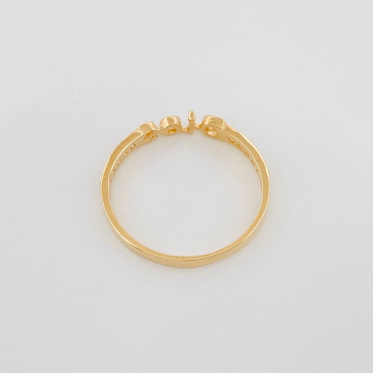Anillo Dios 1.5 g / T7 3/4 Oro Amarillo 18K