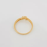 Anillo Fe 1.8 g / T6 Dos Oros Amarillo Blanco 18K
