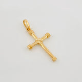 Dije Cruz 1.7 g / 3 cm Oro Amarillo 18K