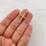 Dije Cruz 1.7 g / 3 cm Oro Amarillo 18K
