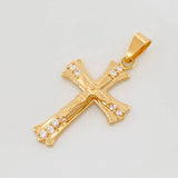 Dije Cruz Cristo 2.7 g / 4.5 cm Oro Amarillo 18K